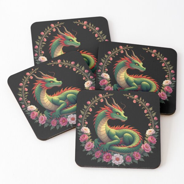 Item preview, Flower Dragon Art designed and sold by Planetporridge.