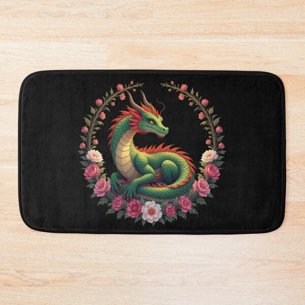 Item preview, Flower Dragon Art designed and sold by Planetporridge.
