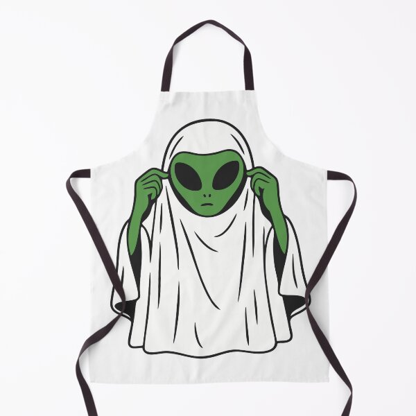 Item preview, You’ve Been Ghosted Funny Alien in Ghost Costume Illustration designed and sold by BambaKchula.