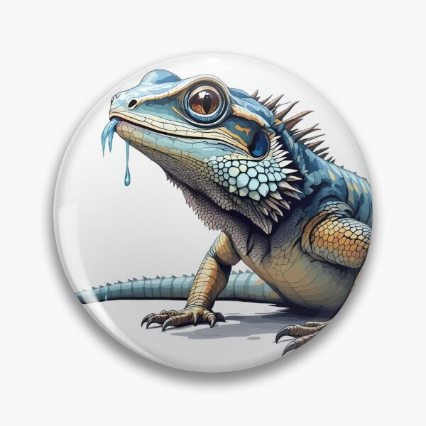 Item preview, A lizard drooling at you designed and sold by DOG DESIGN.