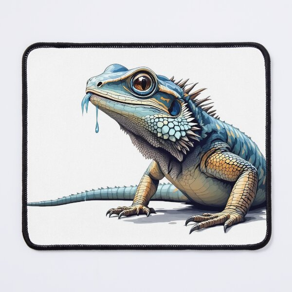 Item preview, A lizard drooling at you designed and sold by DOG DESIGN.