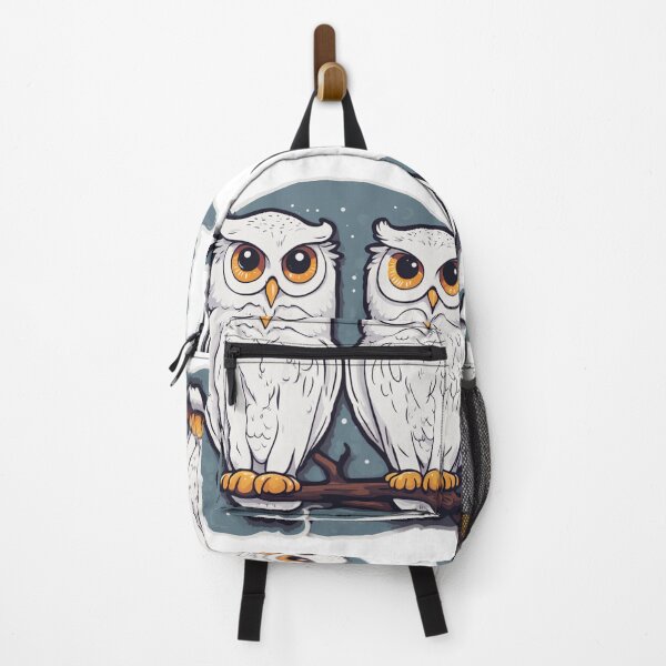 Item preview, Two Snowy Owls designed and sold by FamiliarPufferfish.