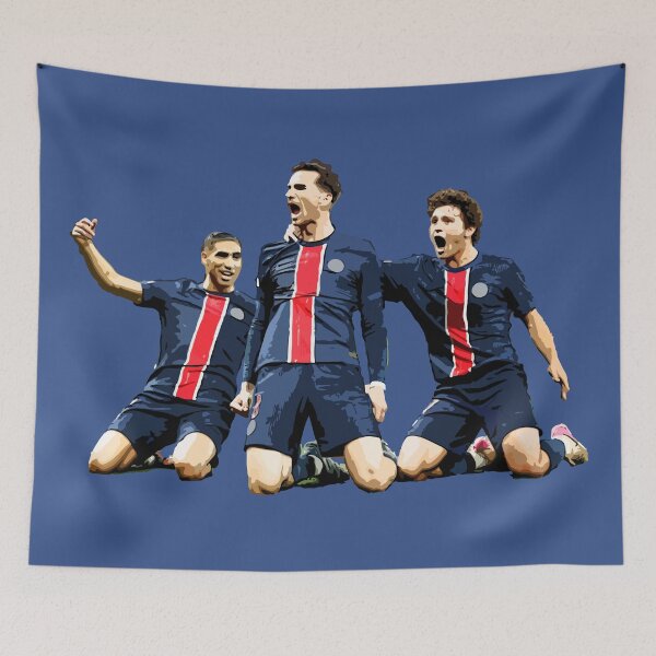 Item preview, Hakimi & Fabian & Joao Neves designed and sold by raffrasta.