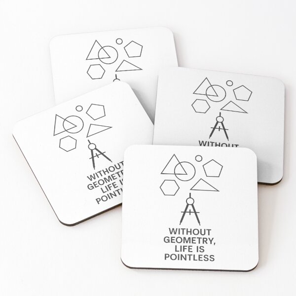 Item preview, Funny Math Joke - Without Geometry, Life is Pointless designed and sold by NovaMoodCo.