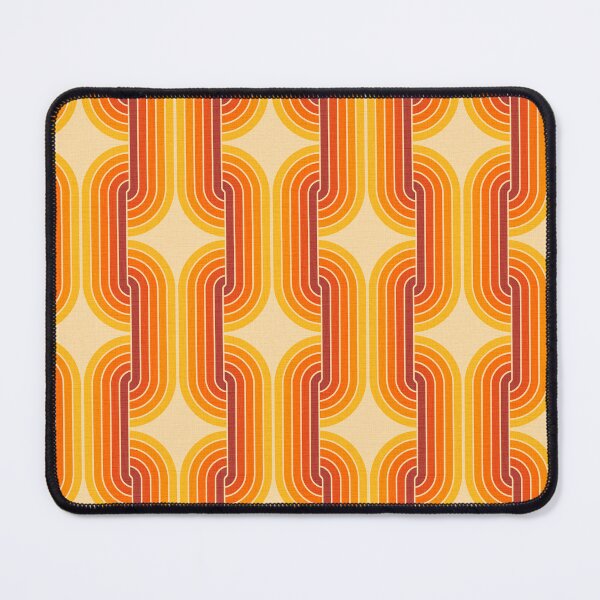 Item preview, 1970s geometric pattern. Mid-century modern, retro, warm colors. designed and sold by iclipart.