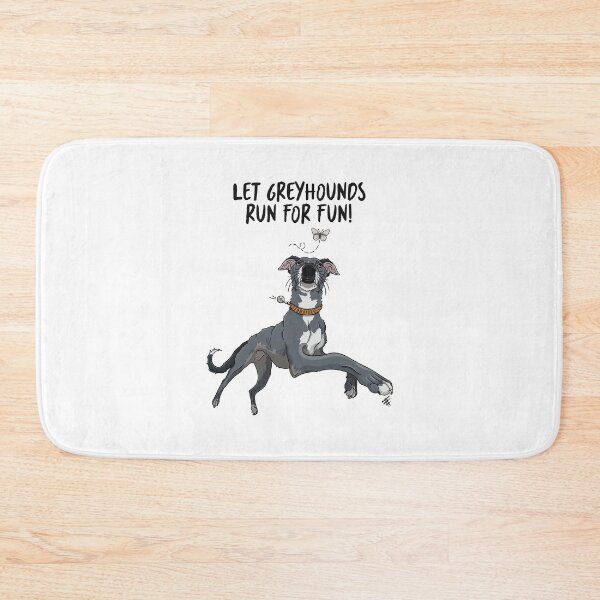 Item preview, Let Greyhounds Run For Fun! designed and sold by FoxAndFiver.