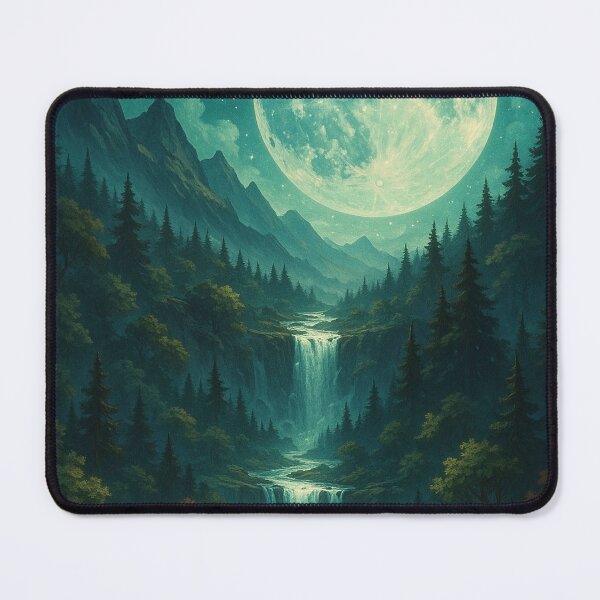 Item preview, Mystic Moonlit Valley designed and sold by Mjonkey.