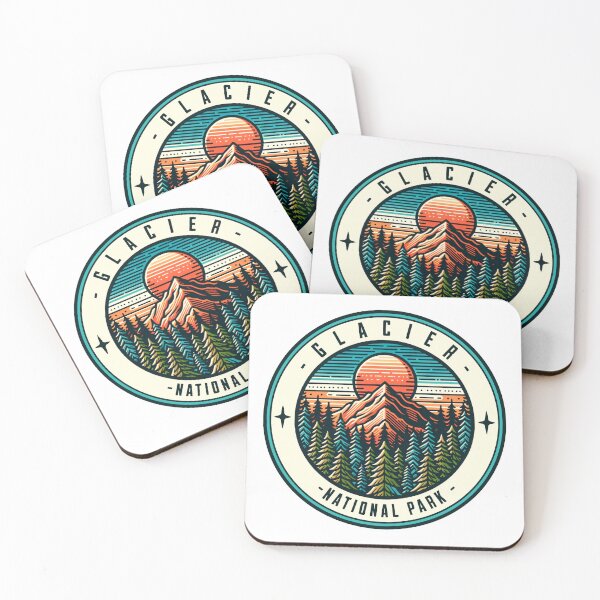 Item preview, Glacier National Park Family Vacation Mountains designed and sold by Guarddogdrive.