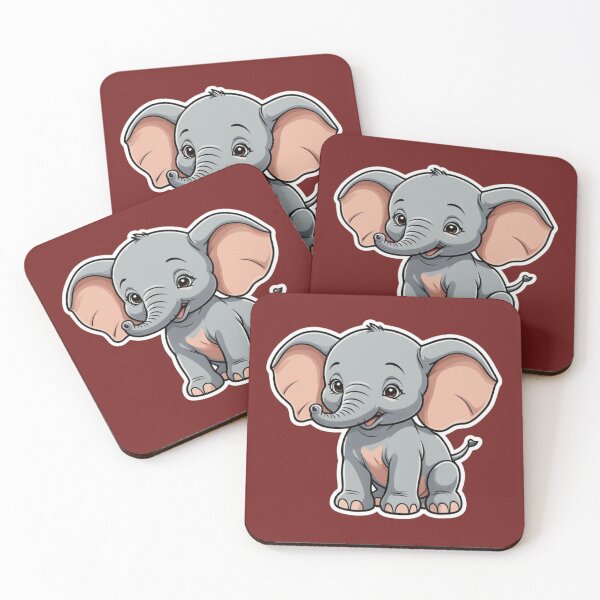 Item preview, Adorable Baby Elephant designed and sold by PrintBreeze.