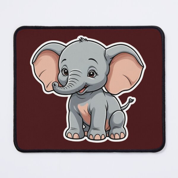 Item preview, Adorable Baby Elephant designed and sold by PrintBreeze.
