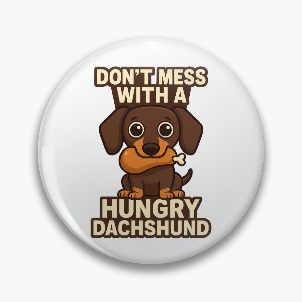 Item preview, Hungry Dachshund – Funny Dog Design designed and sold by Kajiart.