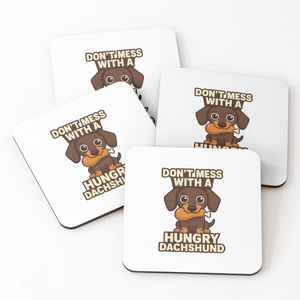Item preview, Hungry Dachshund – Funny Dog Design designed and sold by Kajiart.