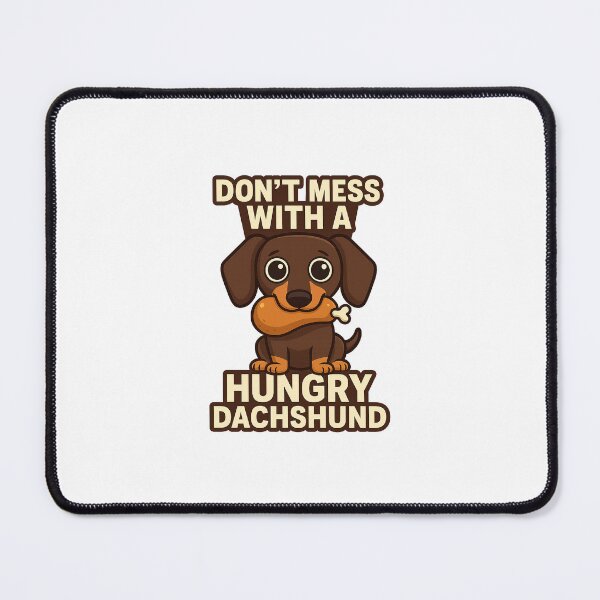 Item preview, Hungry Dachshund – Funny Dog Design designed and sold by Kajiart.