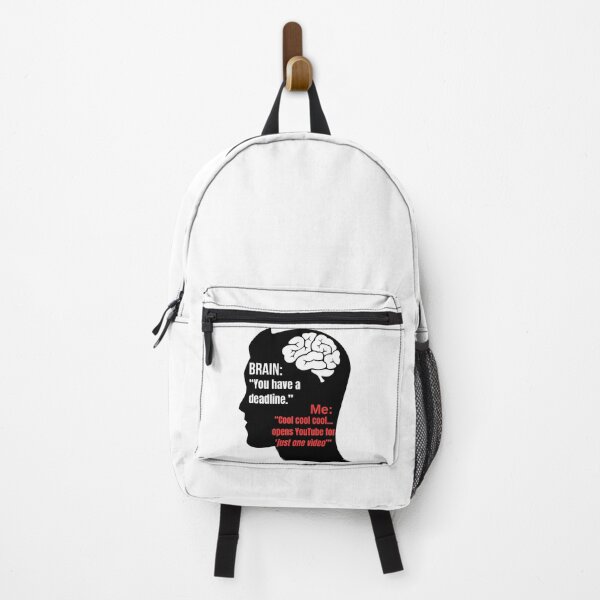 Item preview, Brain vs Me – YouTube Time? Always. designed and sold by Teenomix.