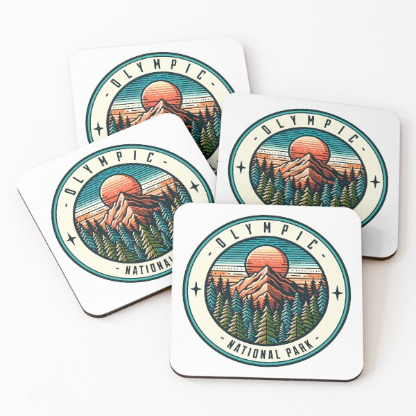 Item preview, Olympic National Park Family Vacation Mountains designed and sold by Guarddogdrive.