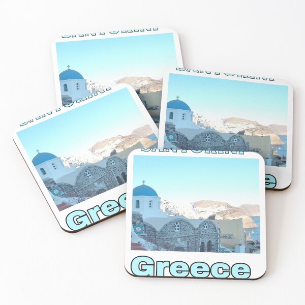 Item preview, Santorini Dreams – Greece Travel-Inspired  designed and sold by Punny Passport.