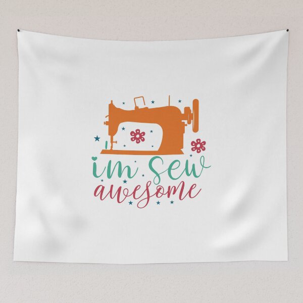Item preview, I'm Sew Awesome – Funny Sewing designed and sold by artcultreone.