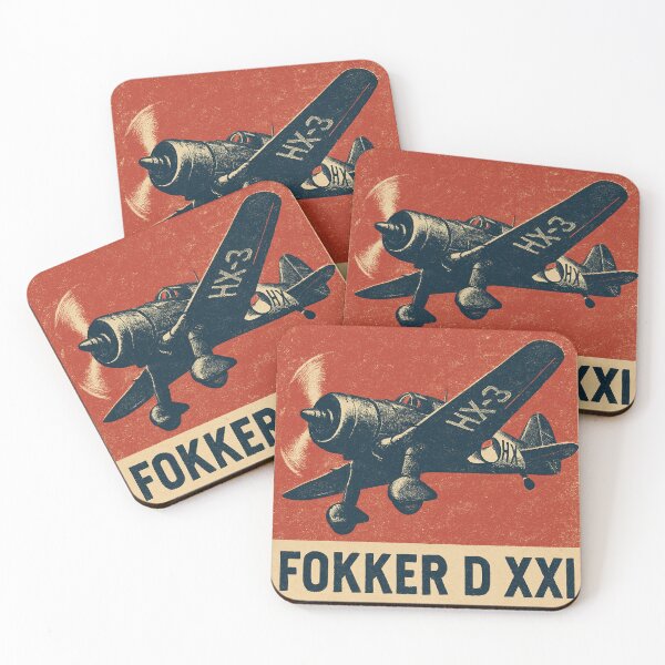 Item preview, Fokker D XXI designed and sold by Attic-Junk.