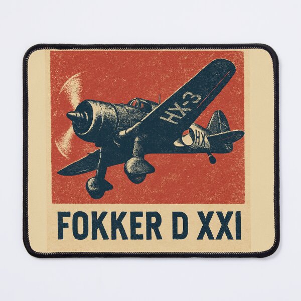 Item preview, Fokker D XXI designed and sold by Attic-Junk.