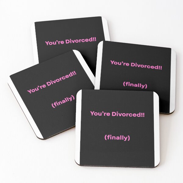 Item preview, You're Divorced (Finally) – Funny Empowerment Gift for Women designed and sold by oldpassword1234.