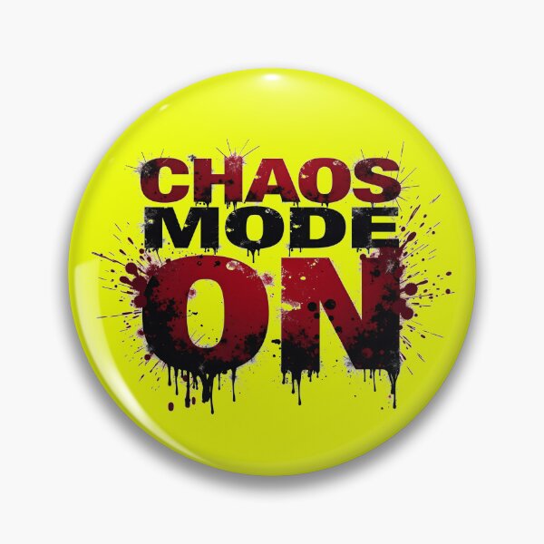 Item preview, CHAOS MODE ON – Distressed Grunge Typography designed and sold by WelSol.