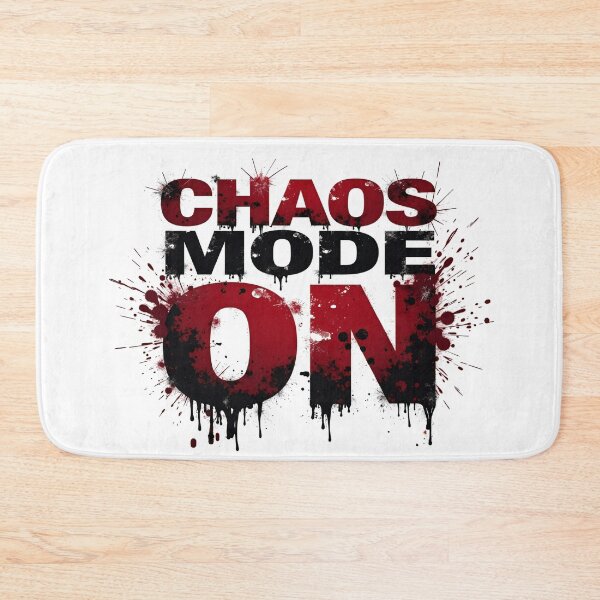 Item preview, CHAOS MODE ON – Distressed Grunge Typography designed and sold by WelSol.