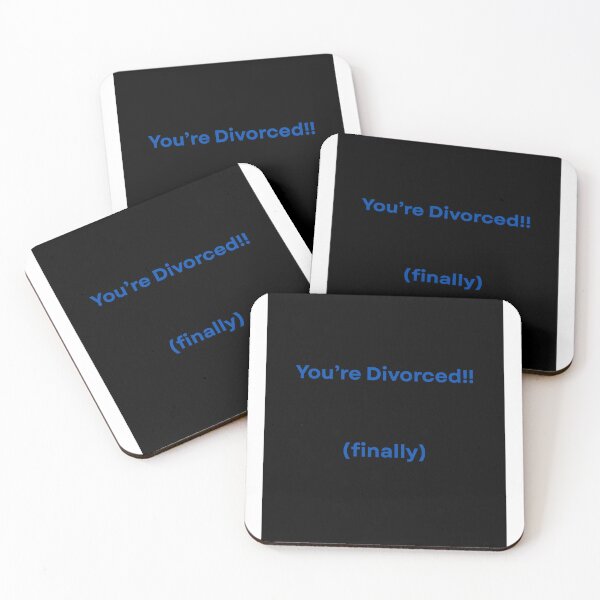 Item preview, You're Divorced (Finally) – Funny Divorce Gift for Men Starting Fresh designed and sold by oldpassword1234.