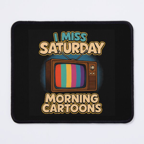 Item preview, I Miss Saturday Morning Cartoons Retro Tee designed and sold by Retr0Tshirts.