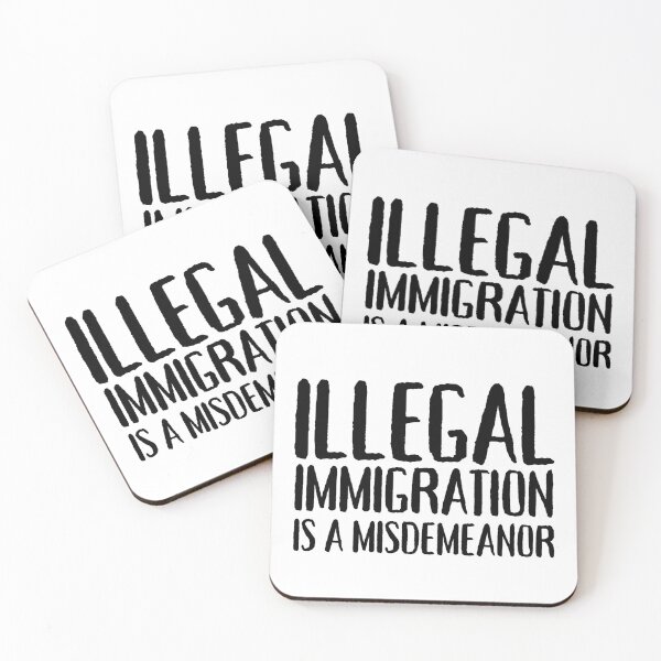 Item preview, Illegal Immigration Is a Misdemeanor designed and sold by Hayley Mousley.