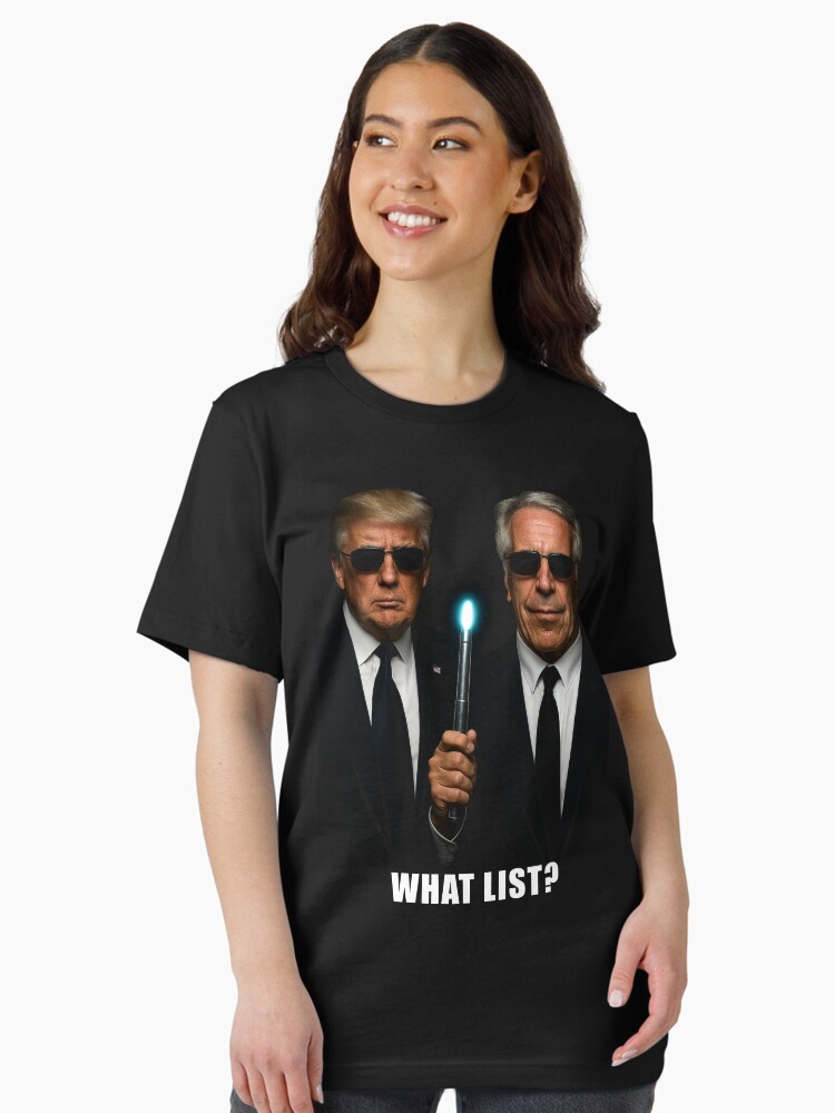 What List? Donald Trump with Jeffrey Epstein Essential T-Shirt