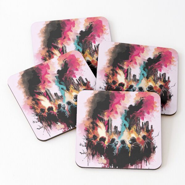Item preview, City Burning, Screens Glowing designed and sold by Erebeer.