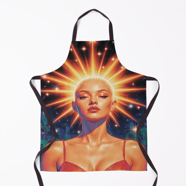 Item preview, Dollep Up Radiant Soul — Celestial Pop Art Portrait of a Strong Woman designed and sold by  Ojo de Lilith.
