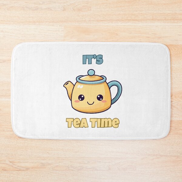 Item preview, It's Tea Time - Kawaii Teapot Art designed and sold by POPDOTSHOP.