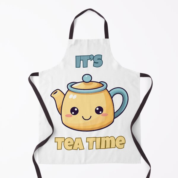 Item preview, It's Tea Time - Kawaii Teapot Art designed and sold by POPDOTSHOP.