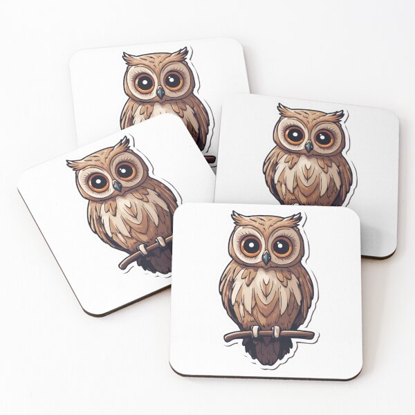 Item preview, Long Eared Owl designed and sold by FamiliarPufferfish.