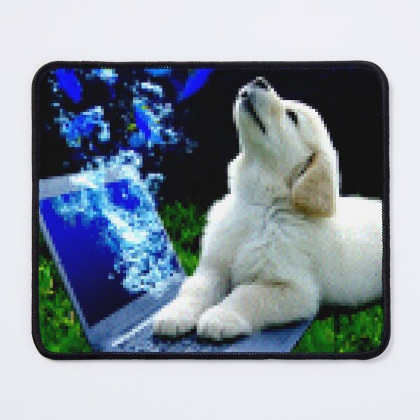 Item preview, Pixelated Frutiger  Dog designed and sold by ArcticxShop.