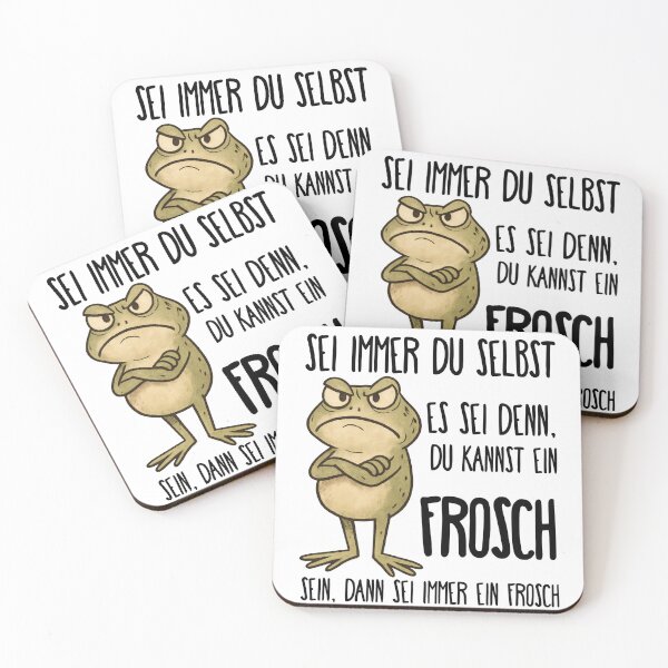 Item preview, Funny frog design – Always be yourself unless you can be a frog designed and sold by VariousGoodies.