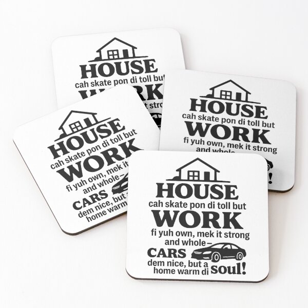 Item preview, Home Warm di Soul – Jamaican Patois Quote designed and sold by EloniqueVisions.