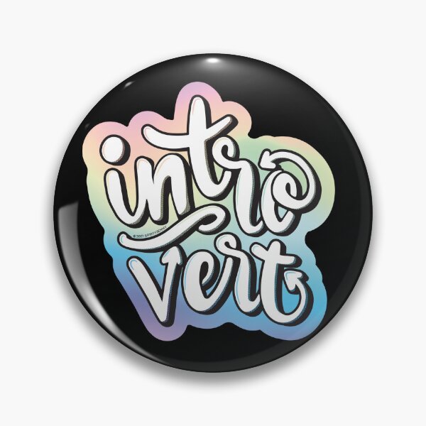 Item preview, Introvert - Rainbow designed and sold by Spiffyjenny.