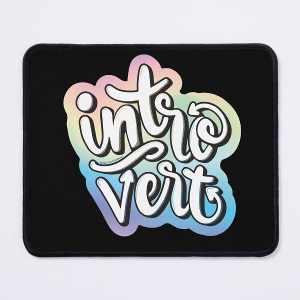 Item preview, Introvert - Rainbow designed and sold by Spiffyjenny.