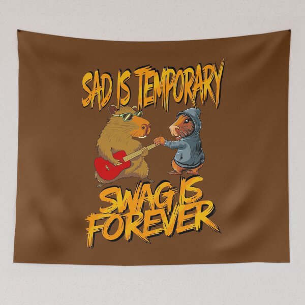 Item preview, Sad Is Temporary Swag Is Forever designed and sold by box-artshop.