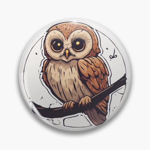 Item preview, Tiny Tawny Owl designed and sold by FamiliarPufferfish.