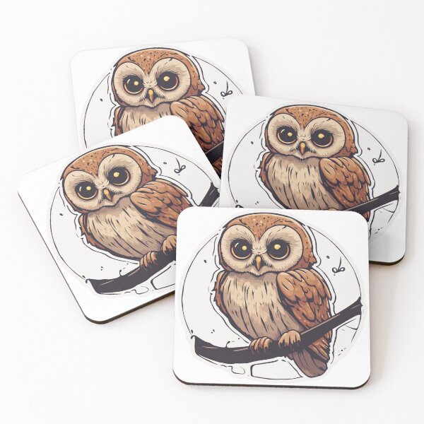 Item preview, Tiny Tawny Owl designed and sold by FamiliarPufferfish.