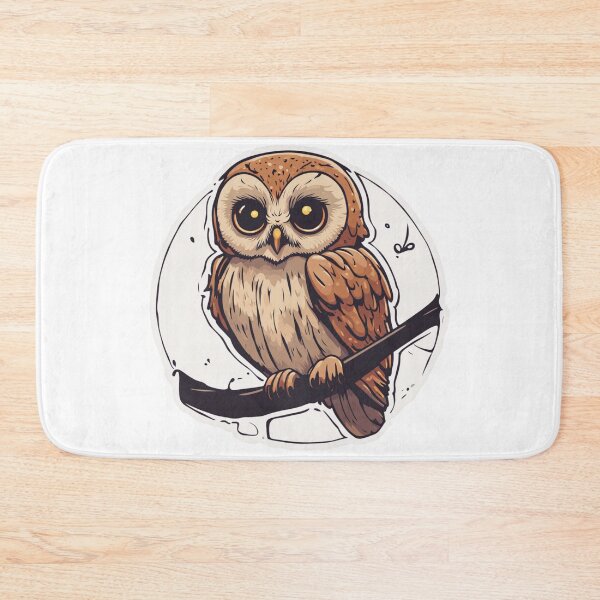 Item preview, Tiny Tawny Owl designed and sold by FamiliarPufferfish.