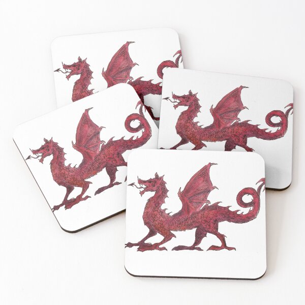 Item preview, Red dragon designed and sold by mymapuddle.