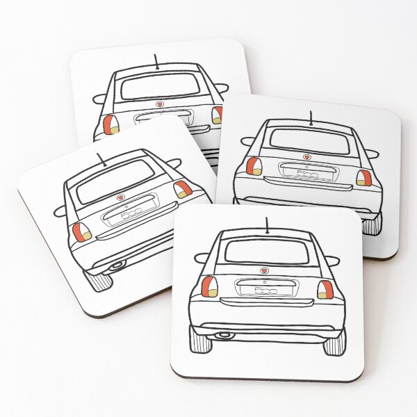 Item preview, Fiat 500 car in White designed and sold by OhNoNotAgain42.