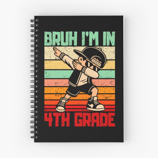 Item preview, Bruh I’m In 4th Grade Dabbing Boy Vintage back to School for Kids designed and sold by tigger shop.