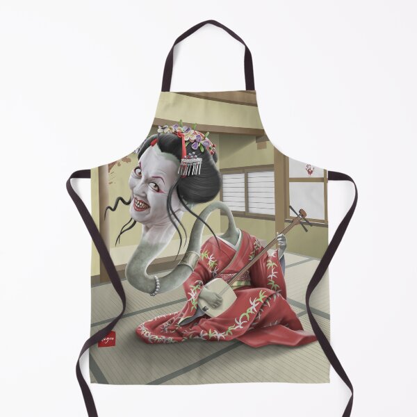Item preview, Rokurokubi – The Enchanting Long-Necked Yokai designed and sold by ruizma.