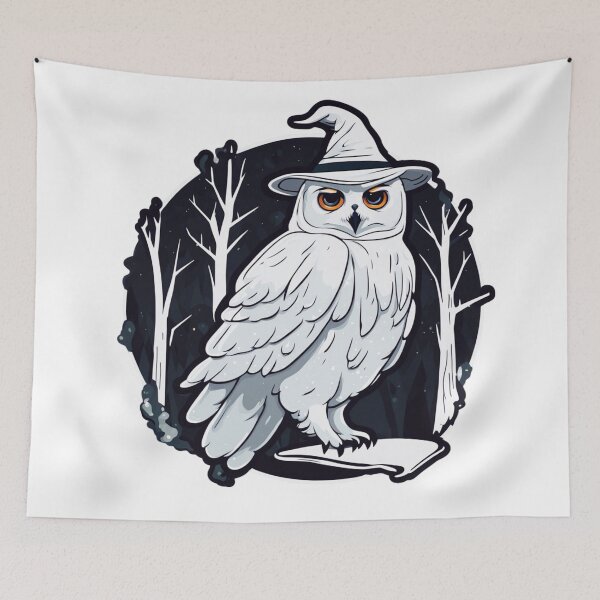 Item preview, Wizarding Owl designed and sold by FamiliarPufferfish.