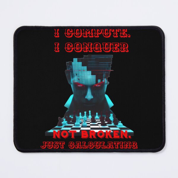 Item preview, I Compute. I Conquer, Not Broken, Just Calculating. designed and sold by yoyola999.